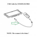 USB Cable for OTOFIX D1 PRO VCI Software Update